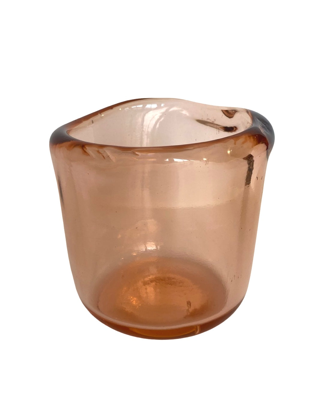 Studio Noticed Lava Glass T-Lightholder L Peach
