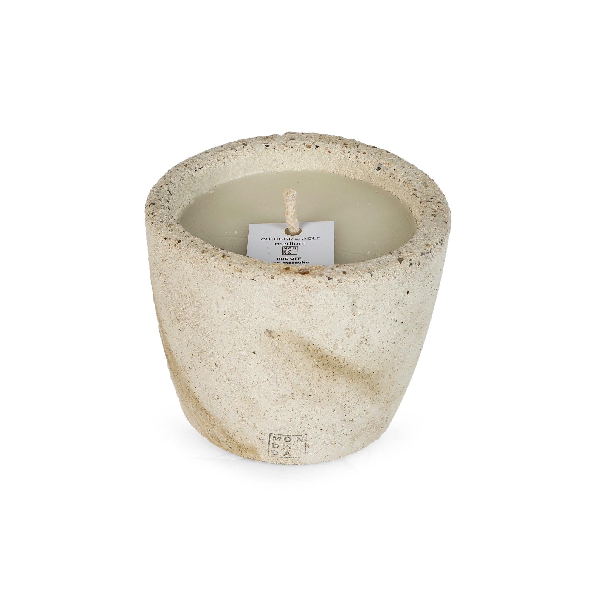 Mon Da Da Urban Candle Medium Ecru