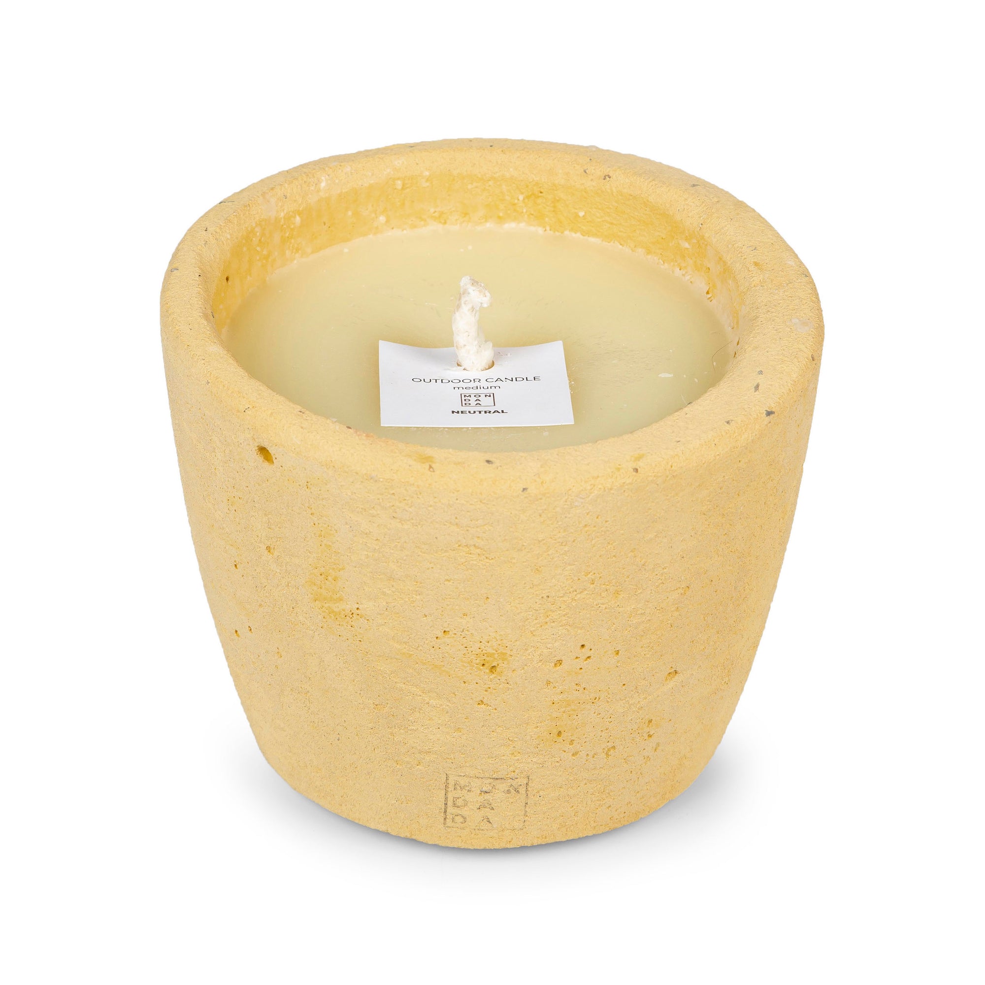 Mon Da Da Urban Candle Medium Mustard