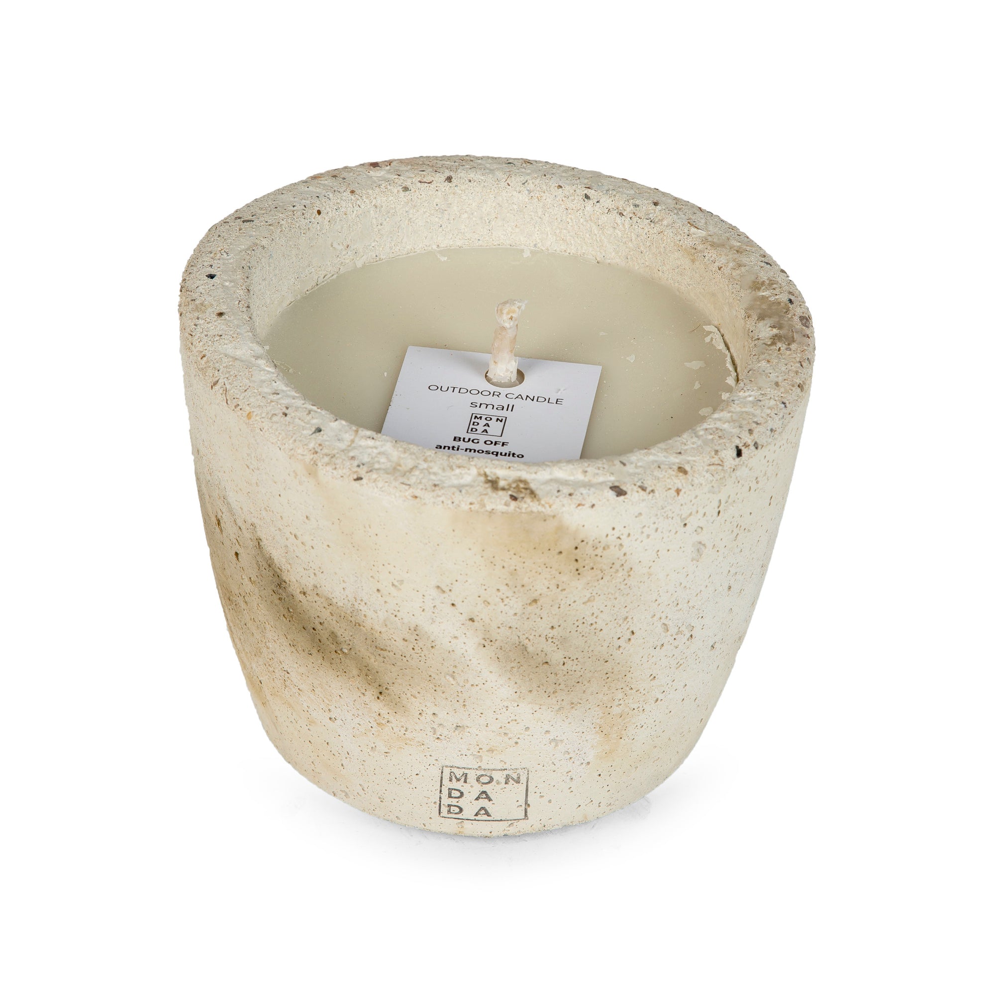 Mon Da Da Urban Candle Small Ecru