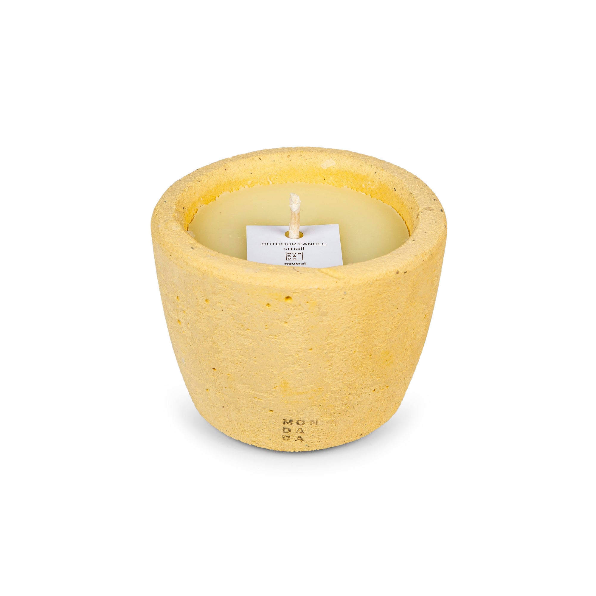Mon Da Da Urban Candle Small Mustard