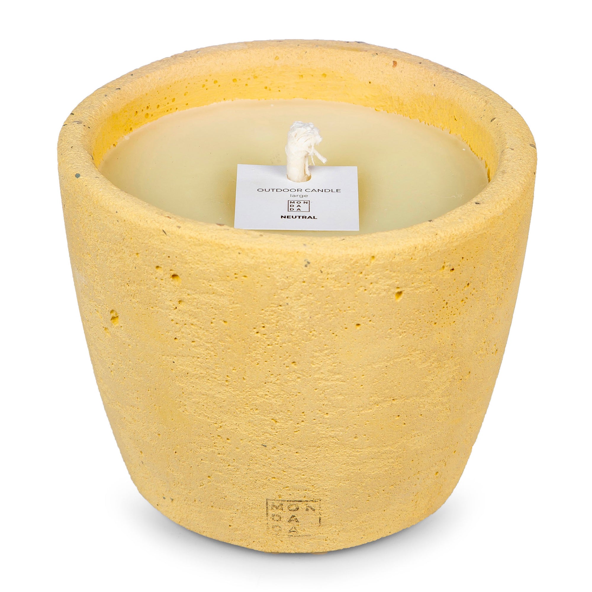 Mon Da Da Urban Candle Large Mustard