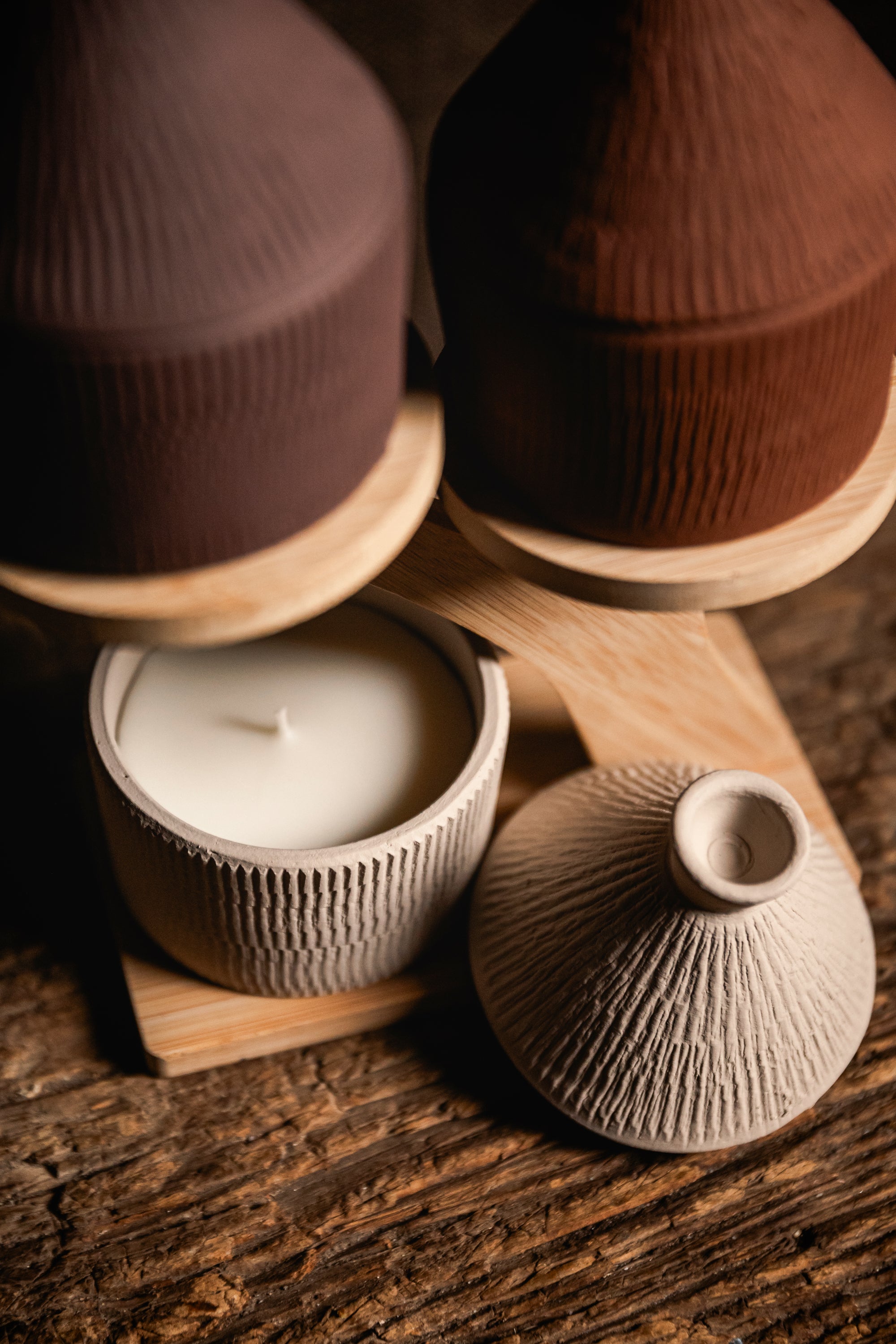 Imagicasa Tajine Candle Small Taupe