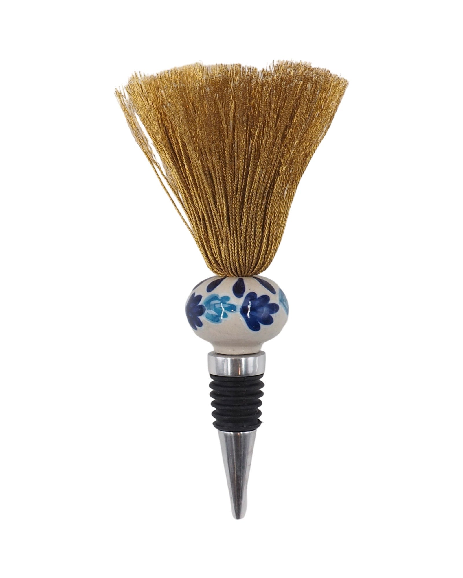 Studio Noticed Bottle Stopper Ceramic Blue