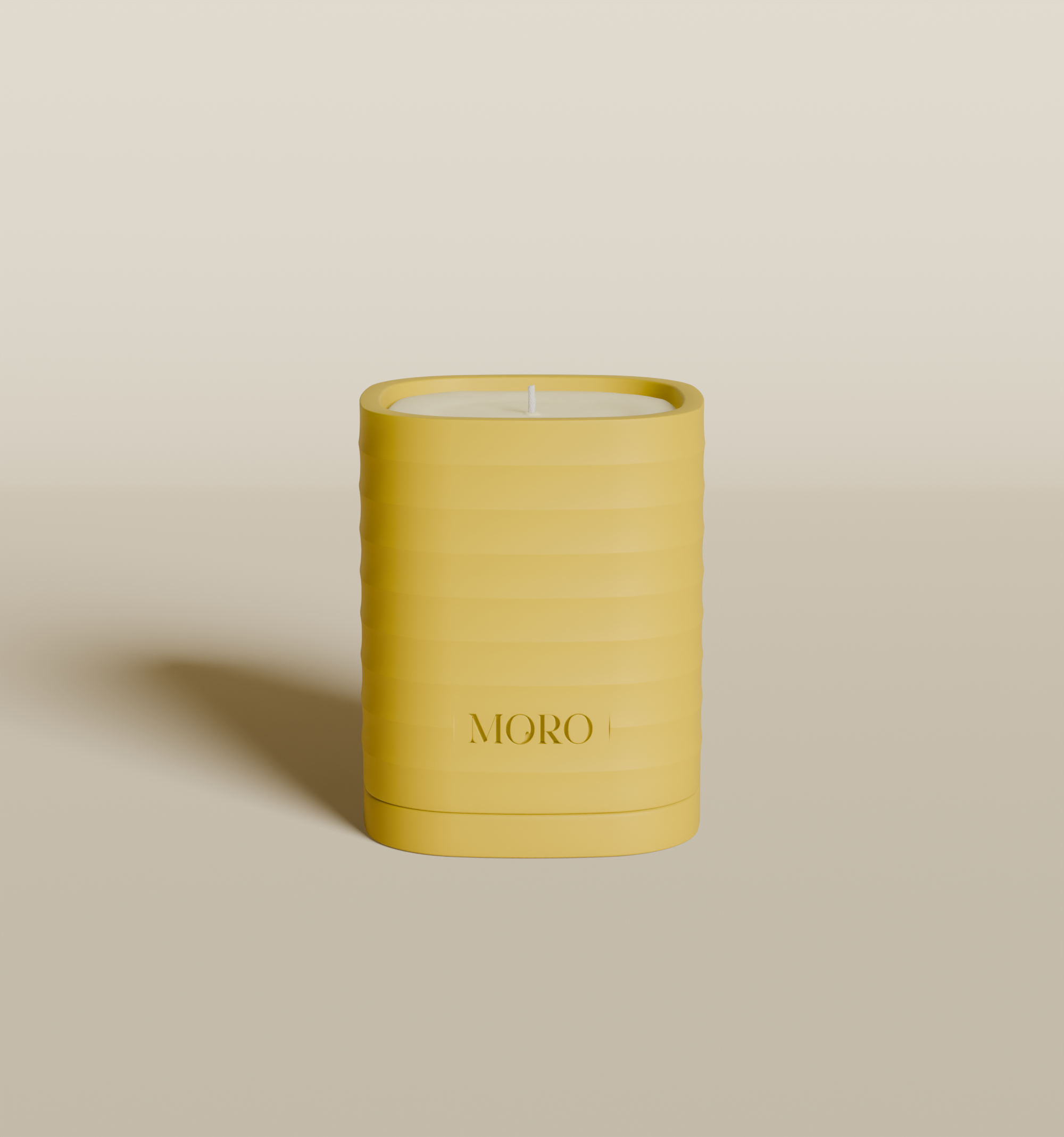 MORO Indoor Candle Jasmine Yellow