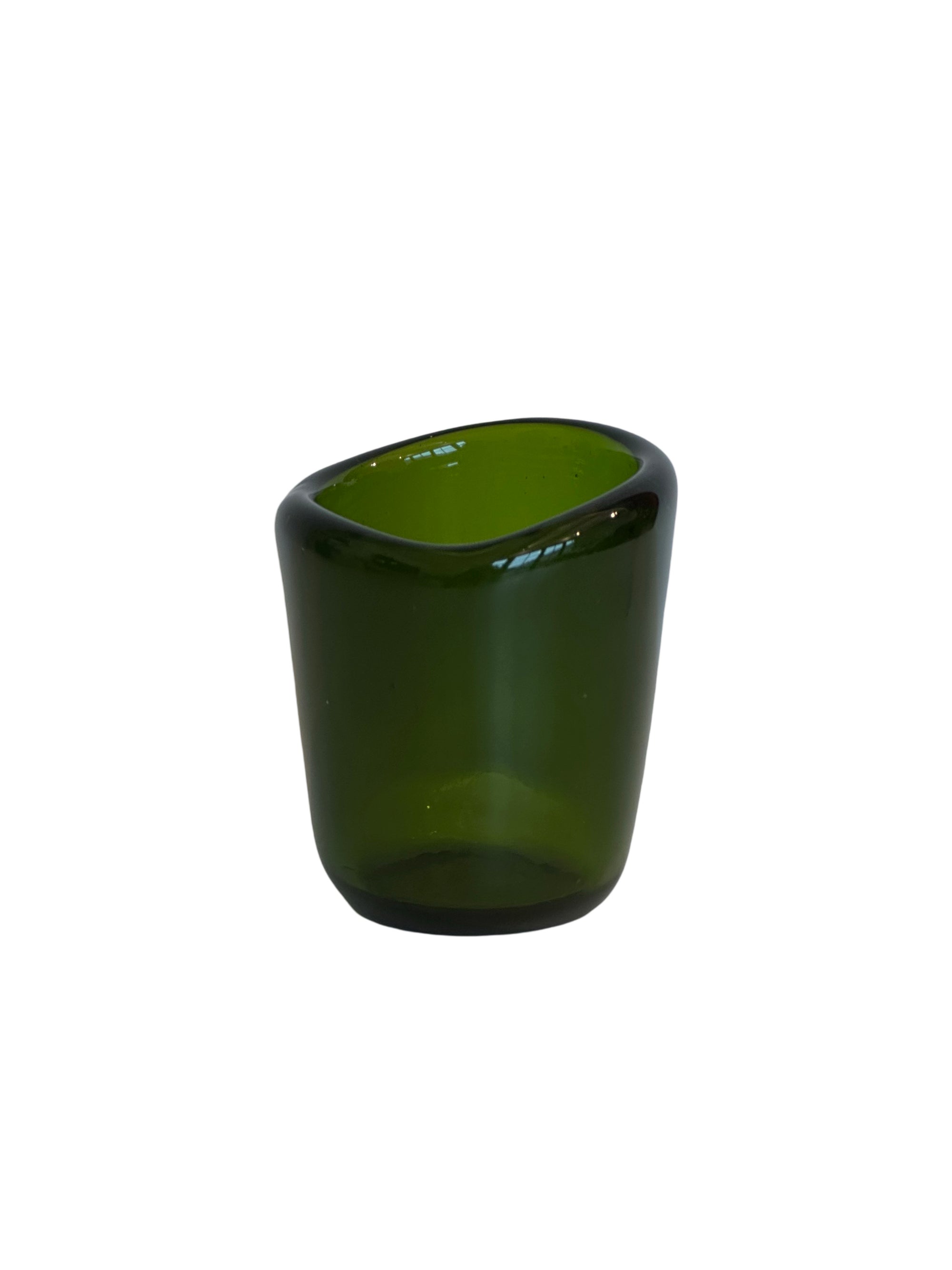 Studio Noticed Lava Glass T-Lightholder M Olive
