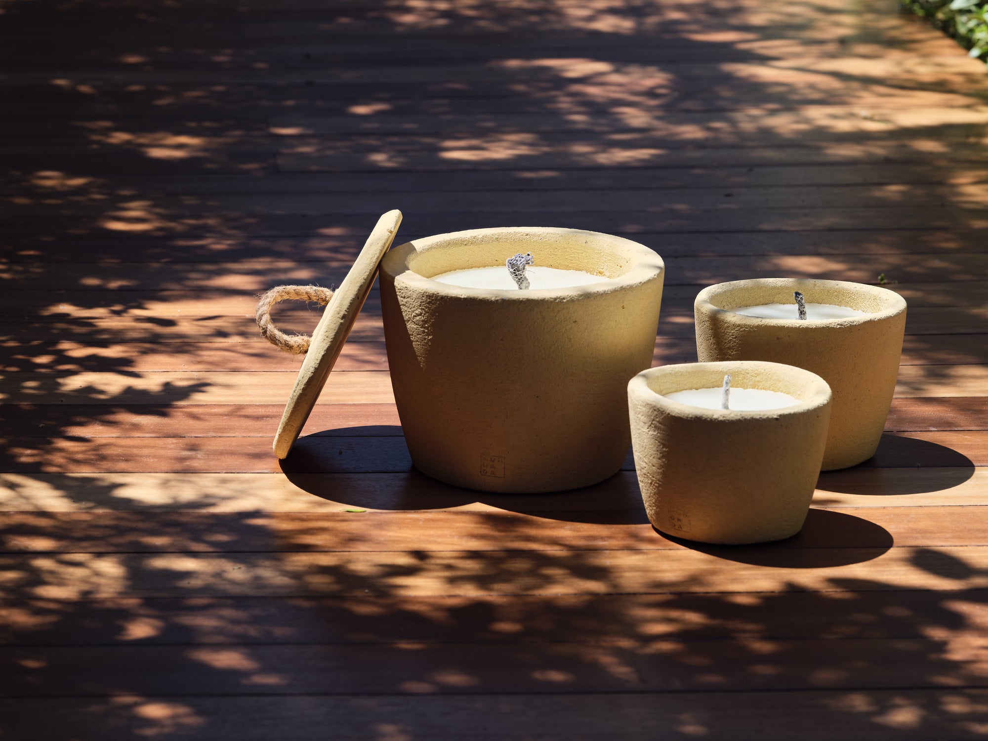 Mon Da Da Urban Candle Medium Mustard