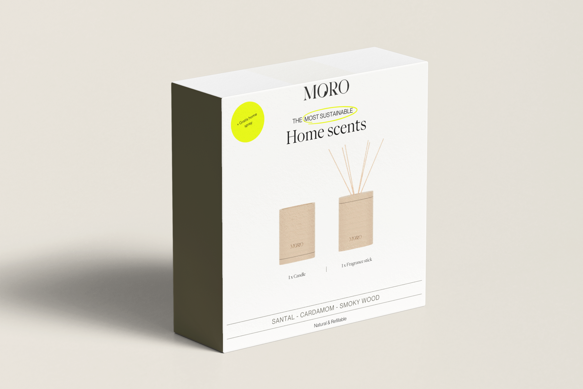 MORO Home Scents Giftbox Santal Beige