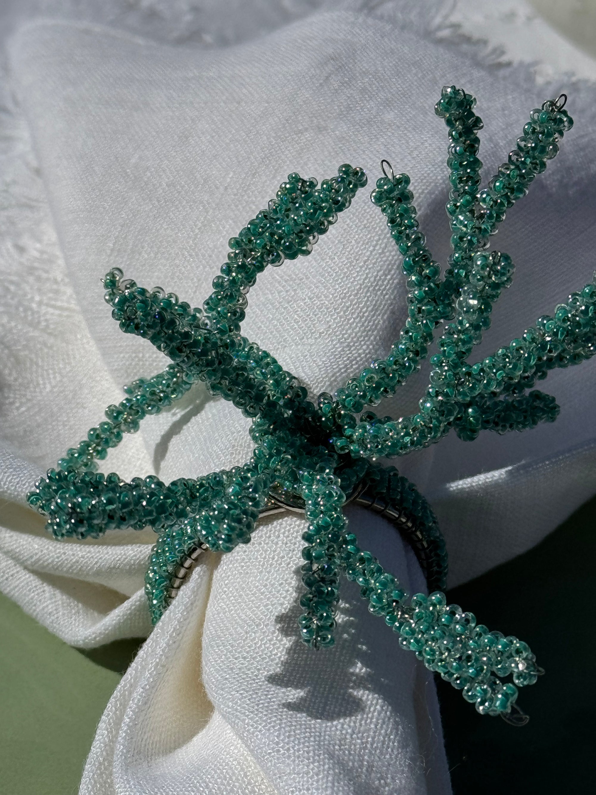Studio Noticed Napkin Ring Seagrass