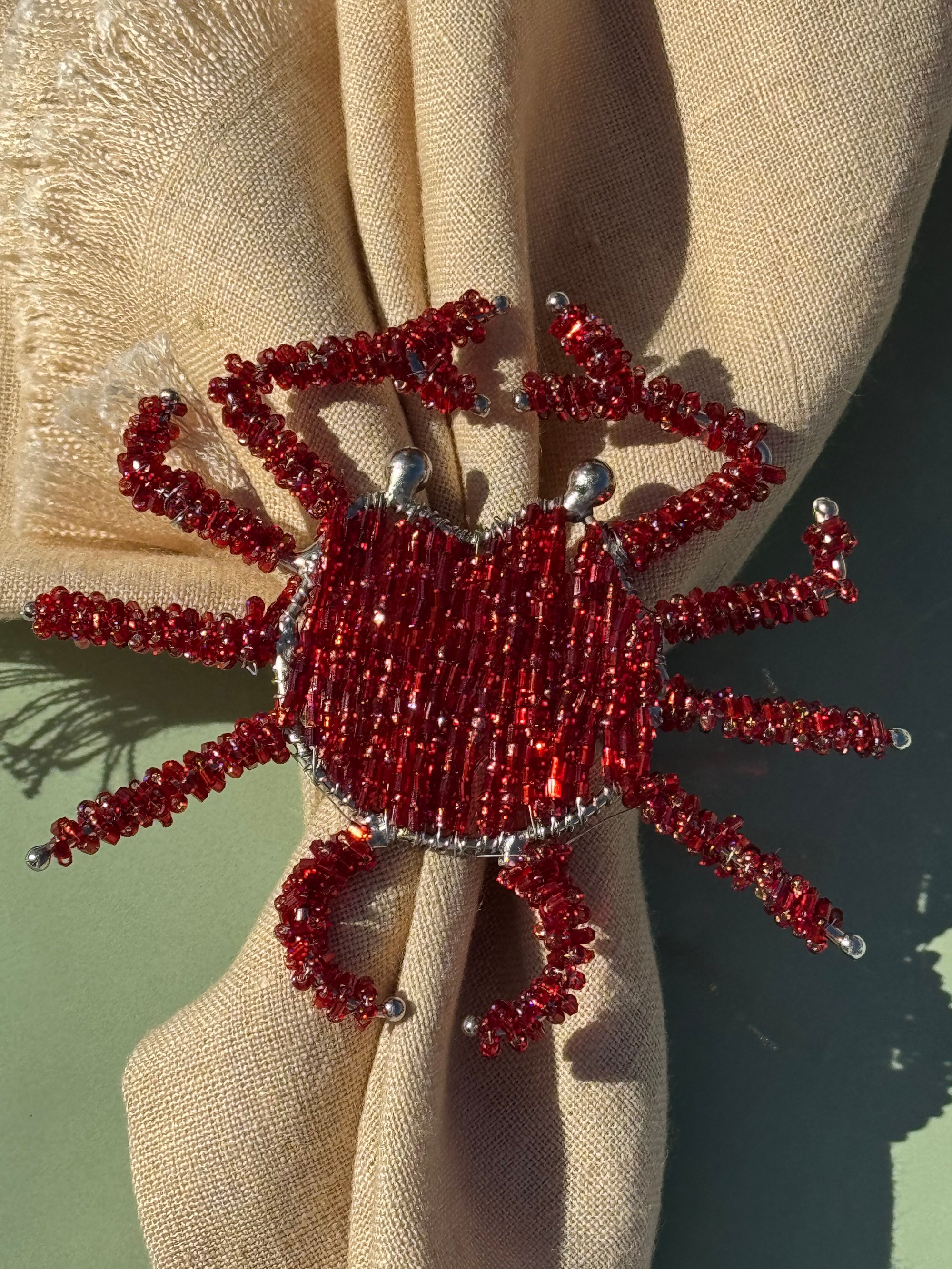 Studio Noticed Napkin Ring Crab