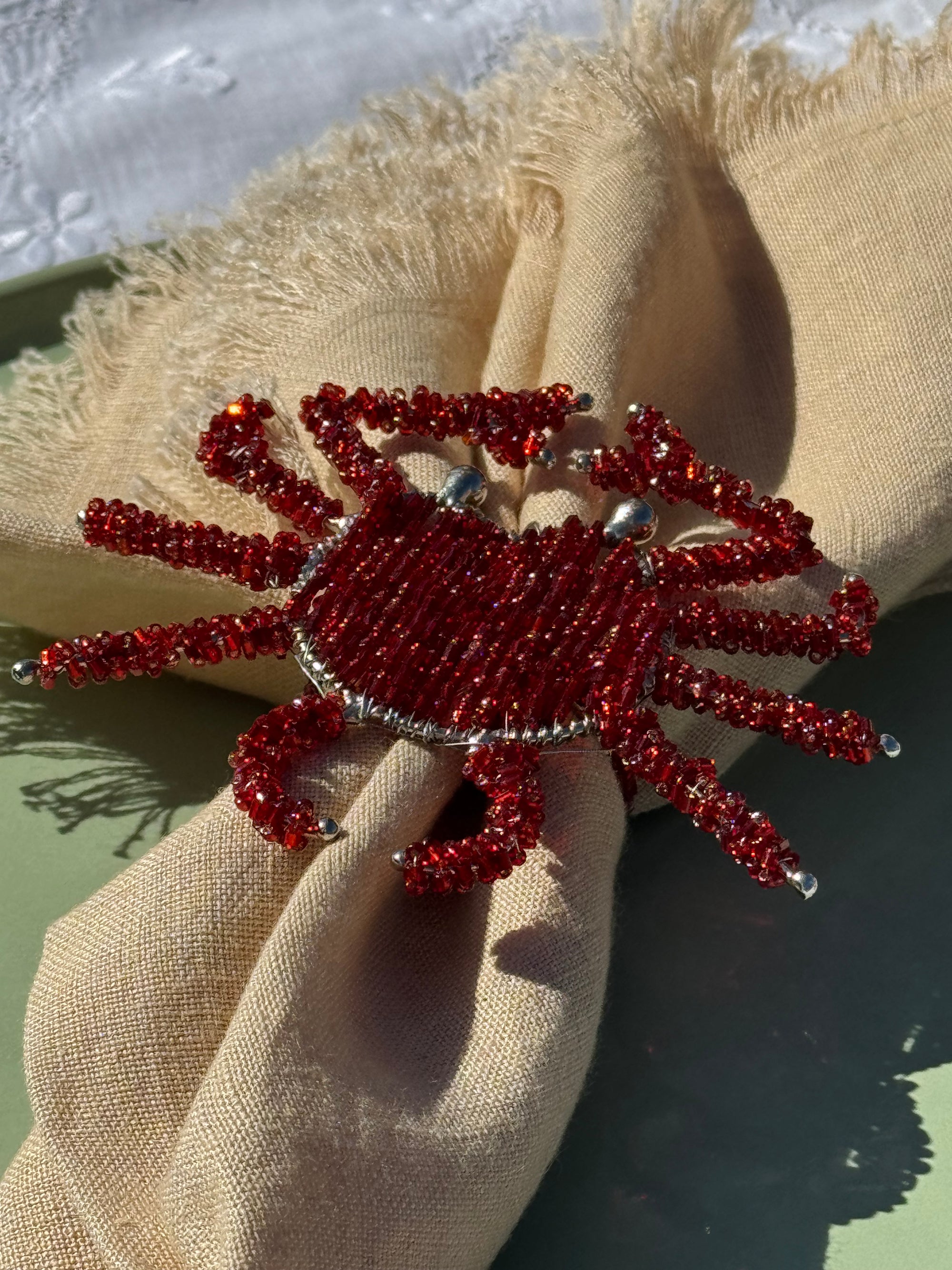 Studio Noticed Napkin Ring Crab