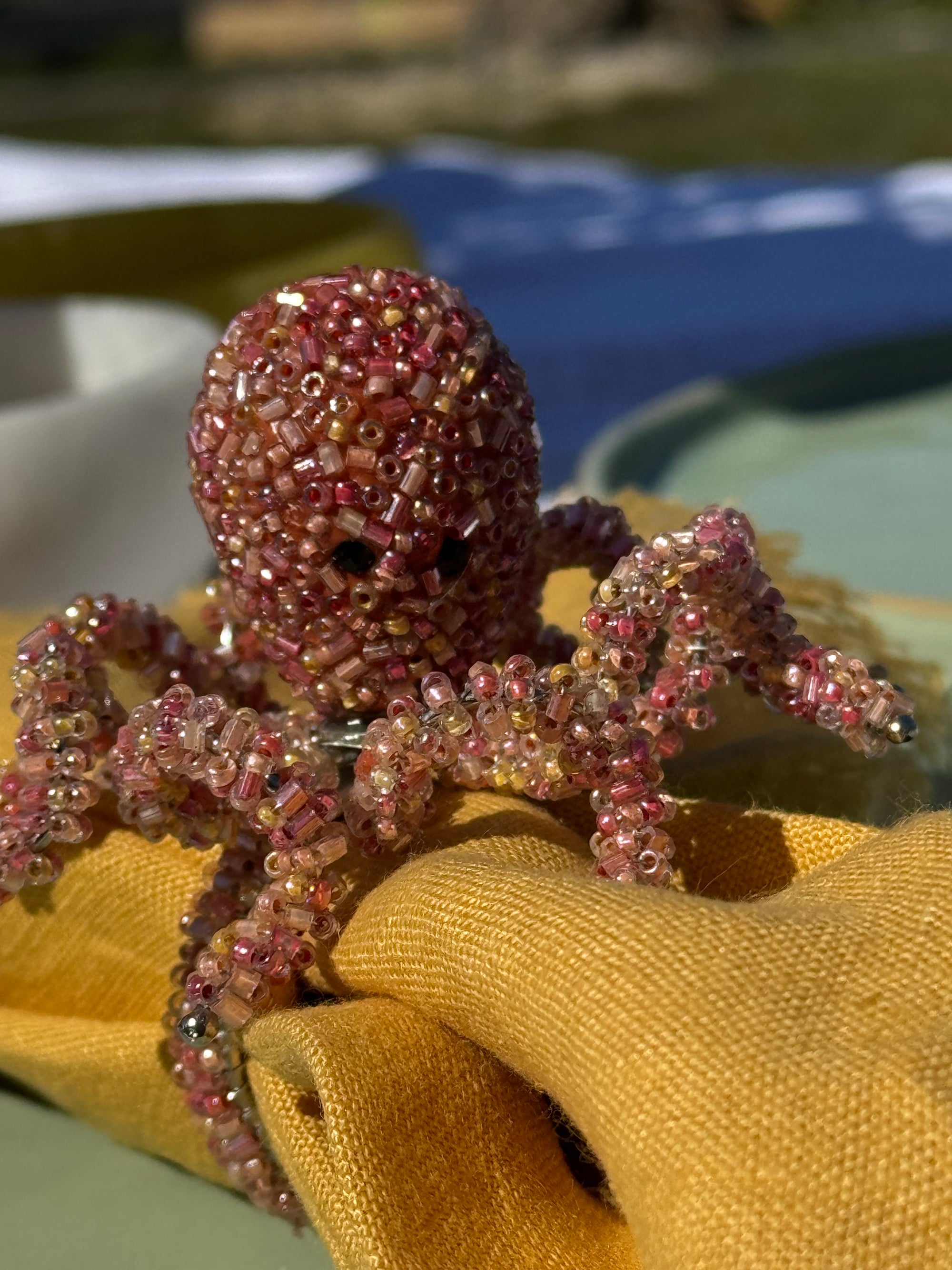 Studio Noticed Napkin Ring Octopus