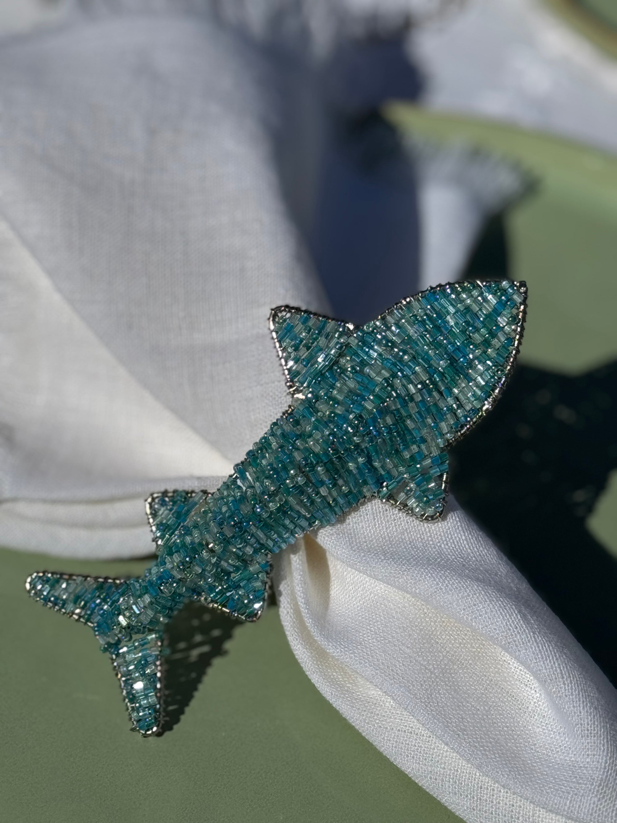 Studio Noticed Napkin Ring Fish