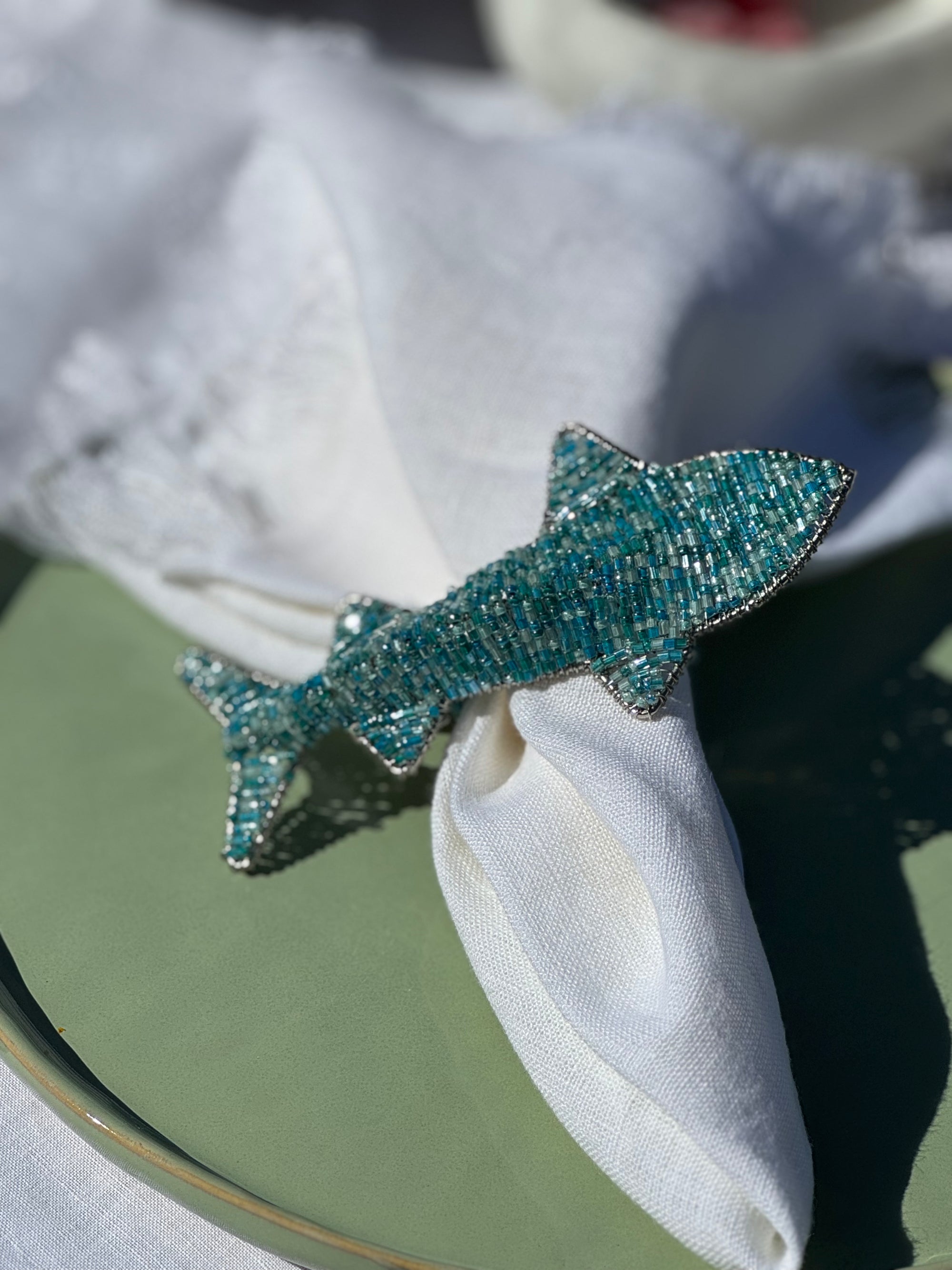 Studio Noticed Napkin Ring Fish