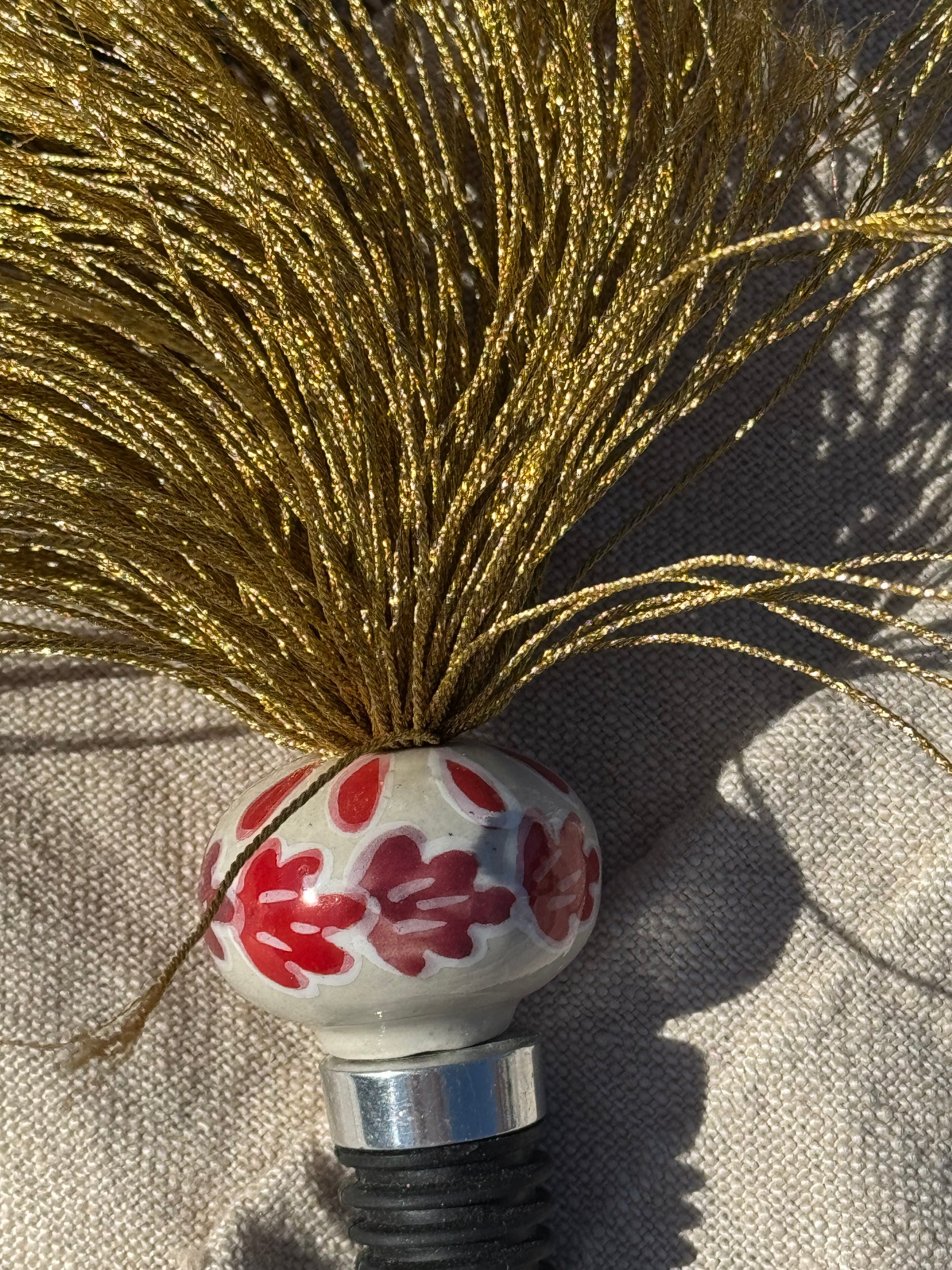 Studio Noticed Bottle Stopper Ceramic Pink