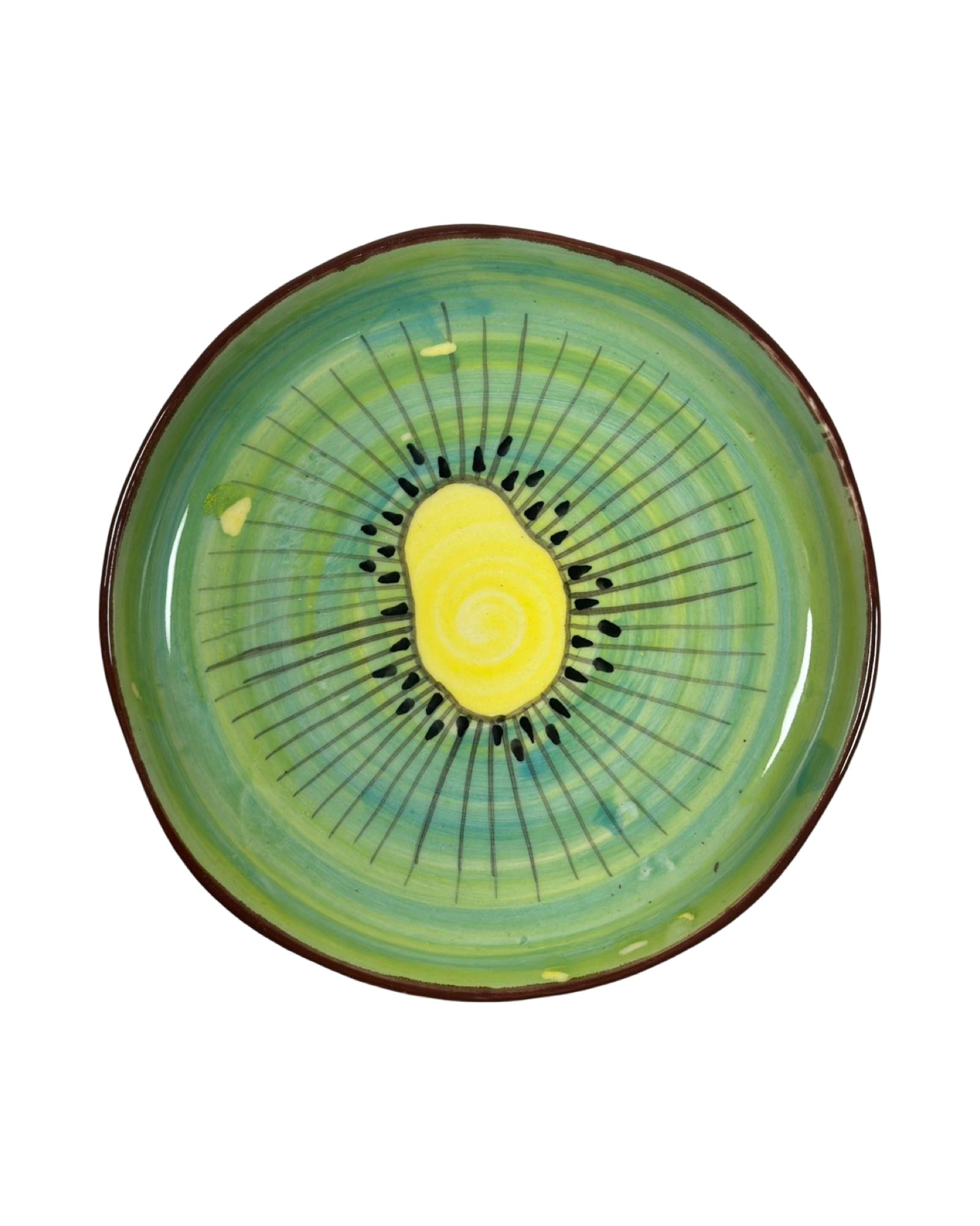 Studio Noticed Kiwi Ceramic Plate