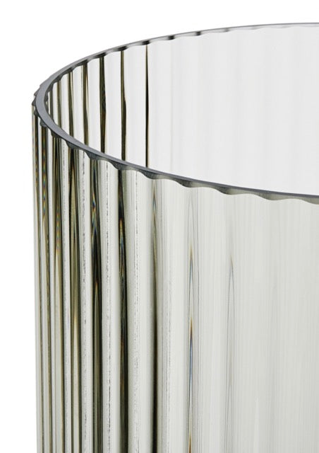 Lyngby Vase Smoke H25cm