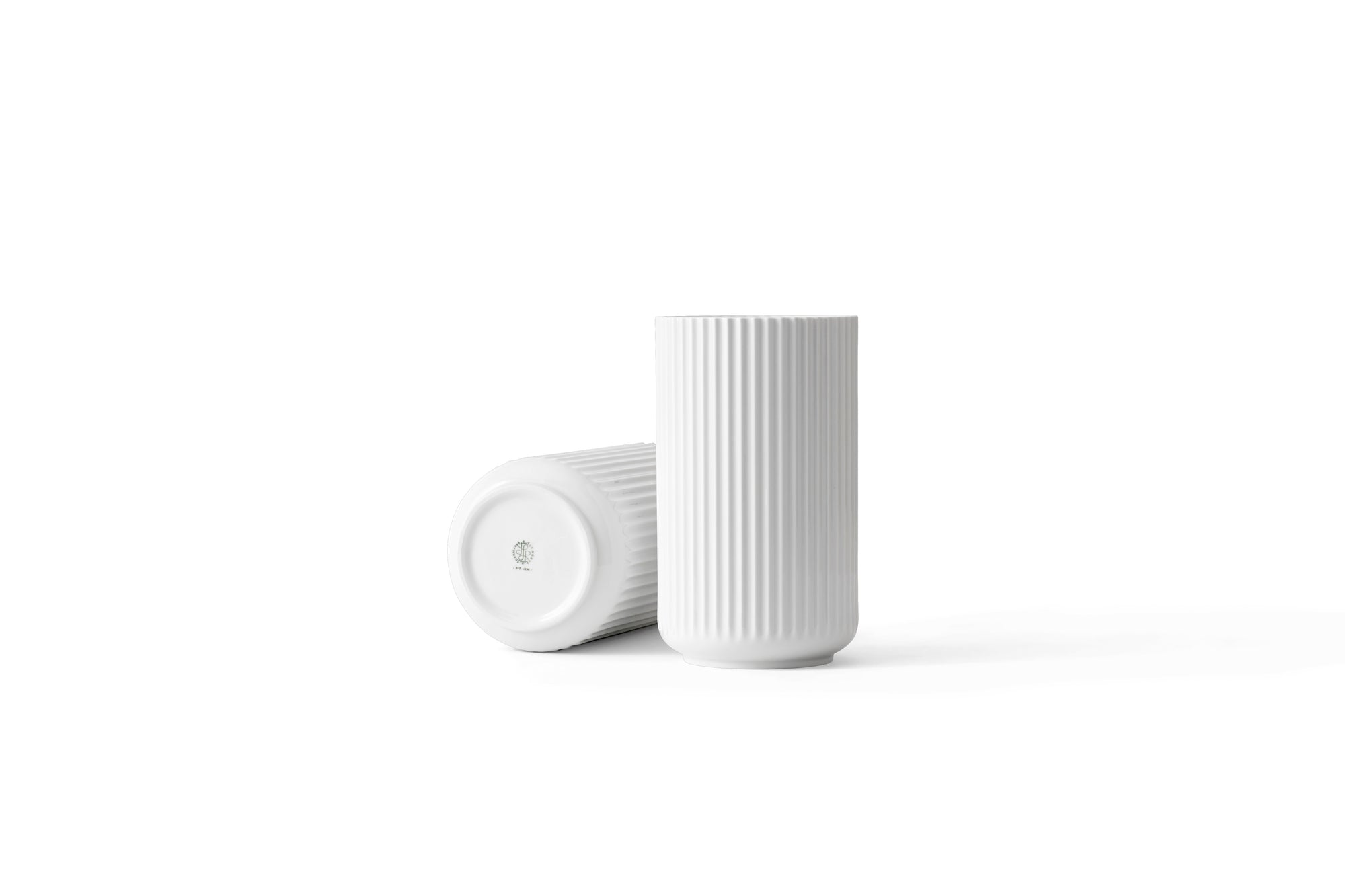 Lyngby Vase White Porcelain H25cm