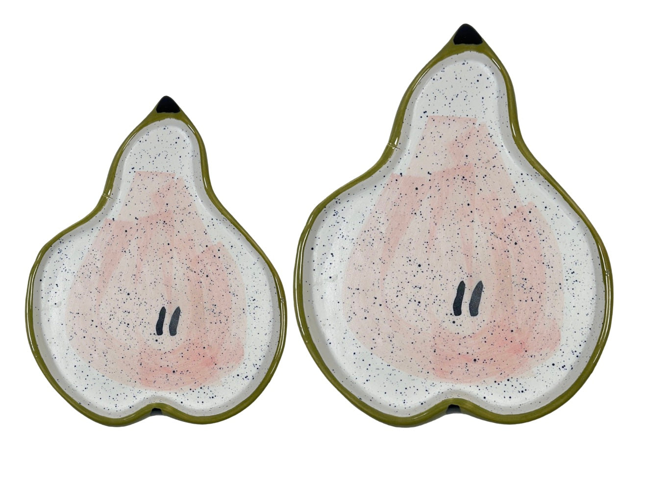 Studio Noticed Pear Shaped  Ceramic Plate Small