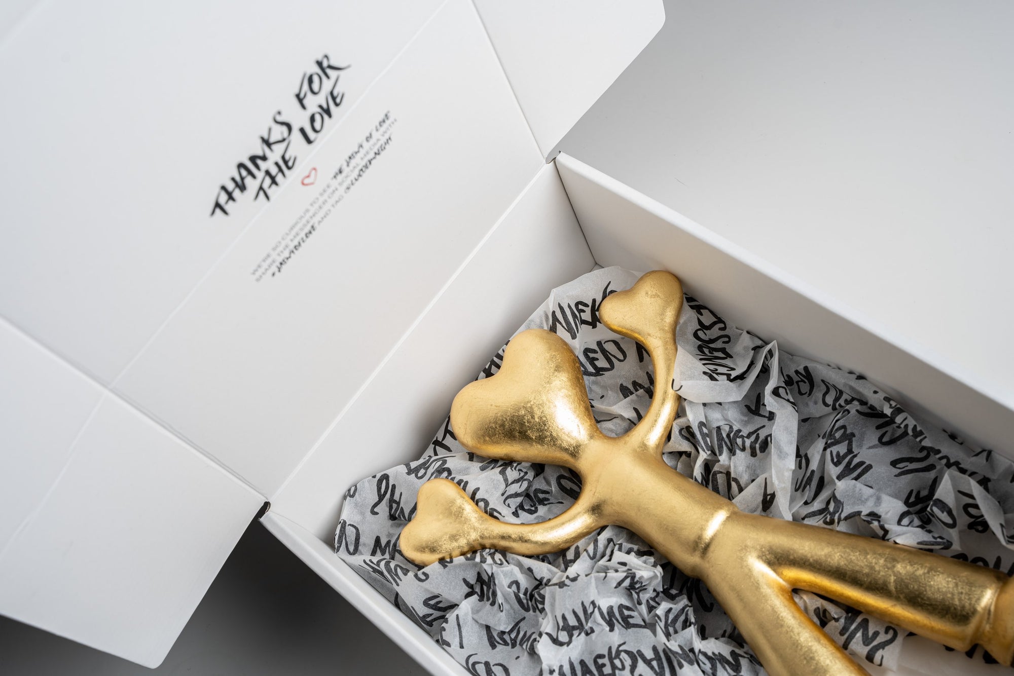 Saint of Love 24K Bladgoud 18cm