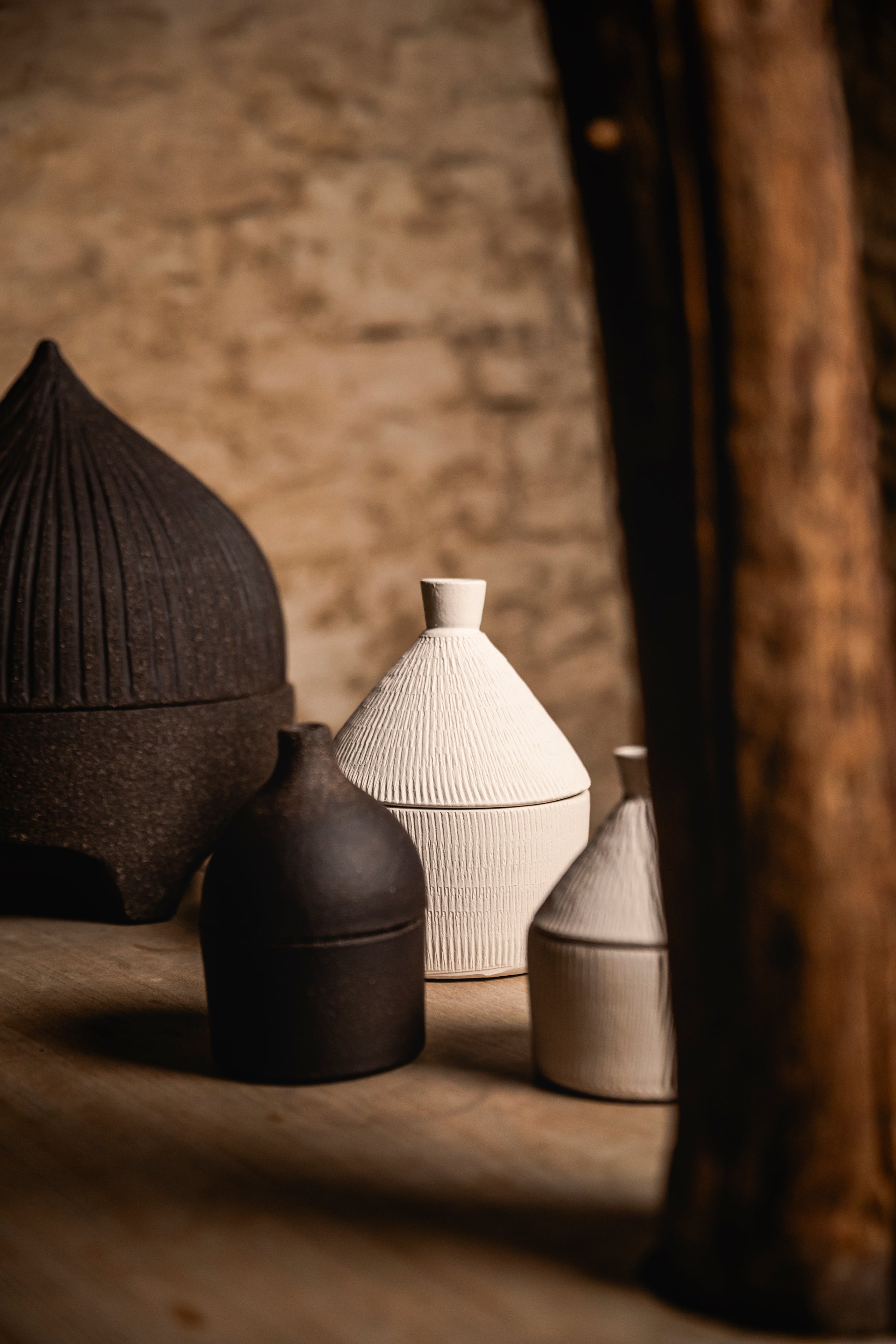 Imagicasa Tajine Candle Medium Beige
