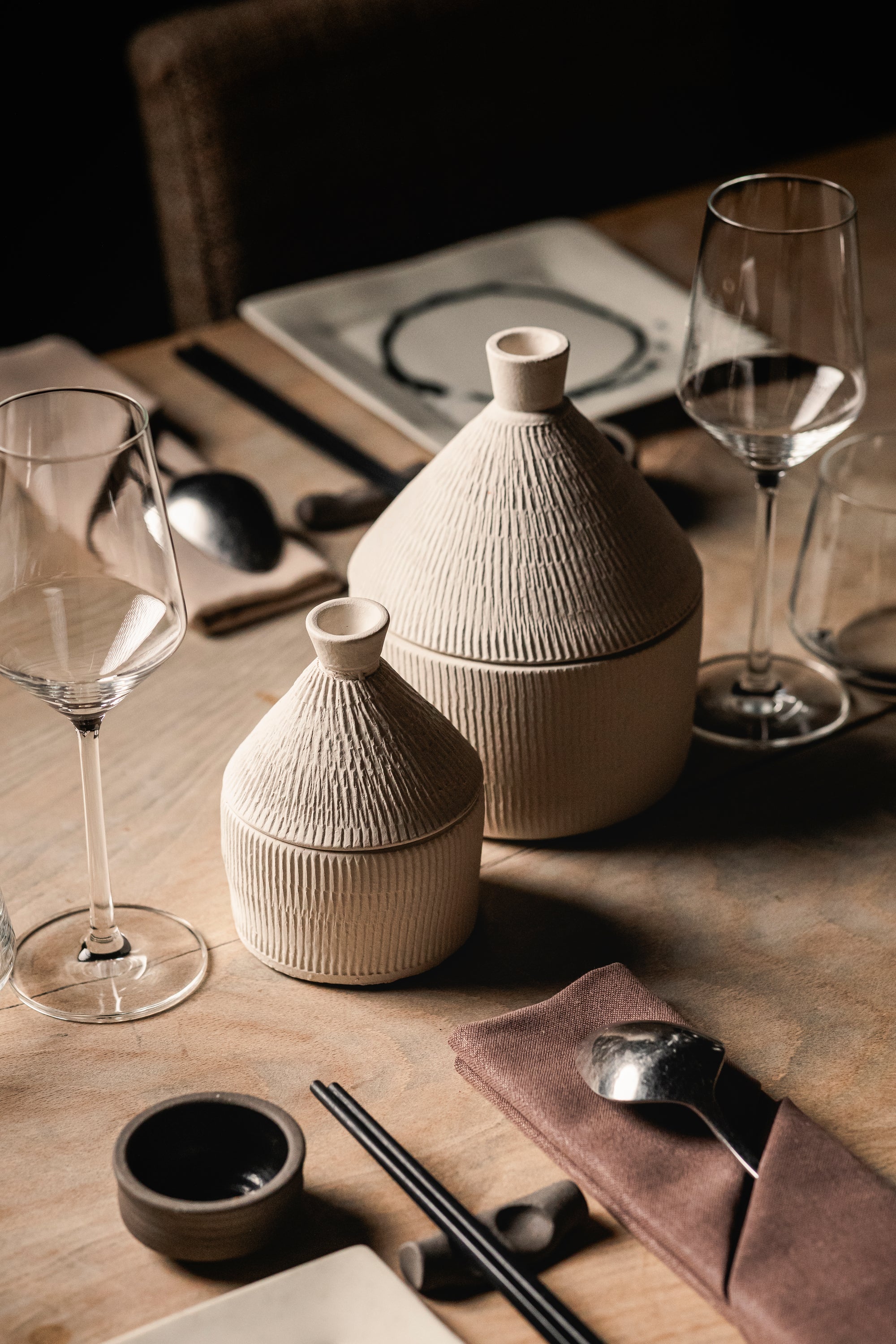 Imagicasa Tajine Candle Small Taupe