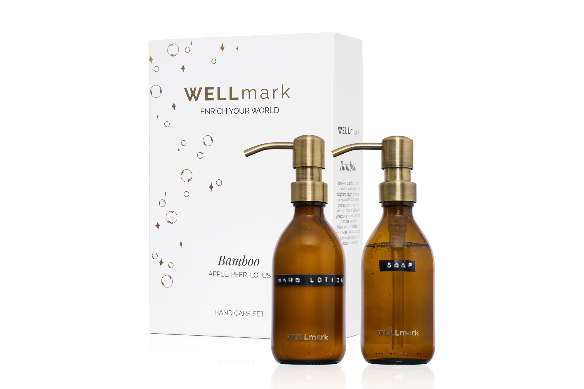 Wellmark Hand Care Set - Bamboe